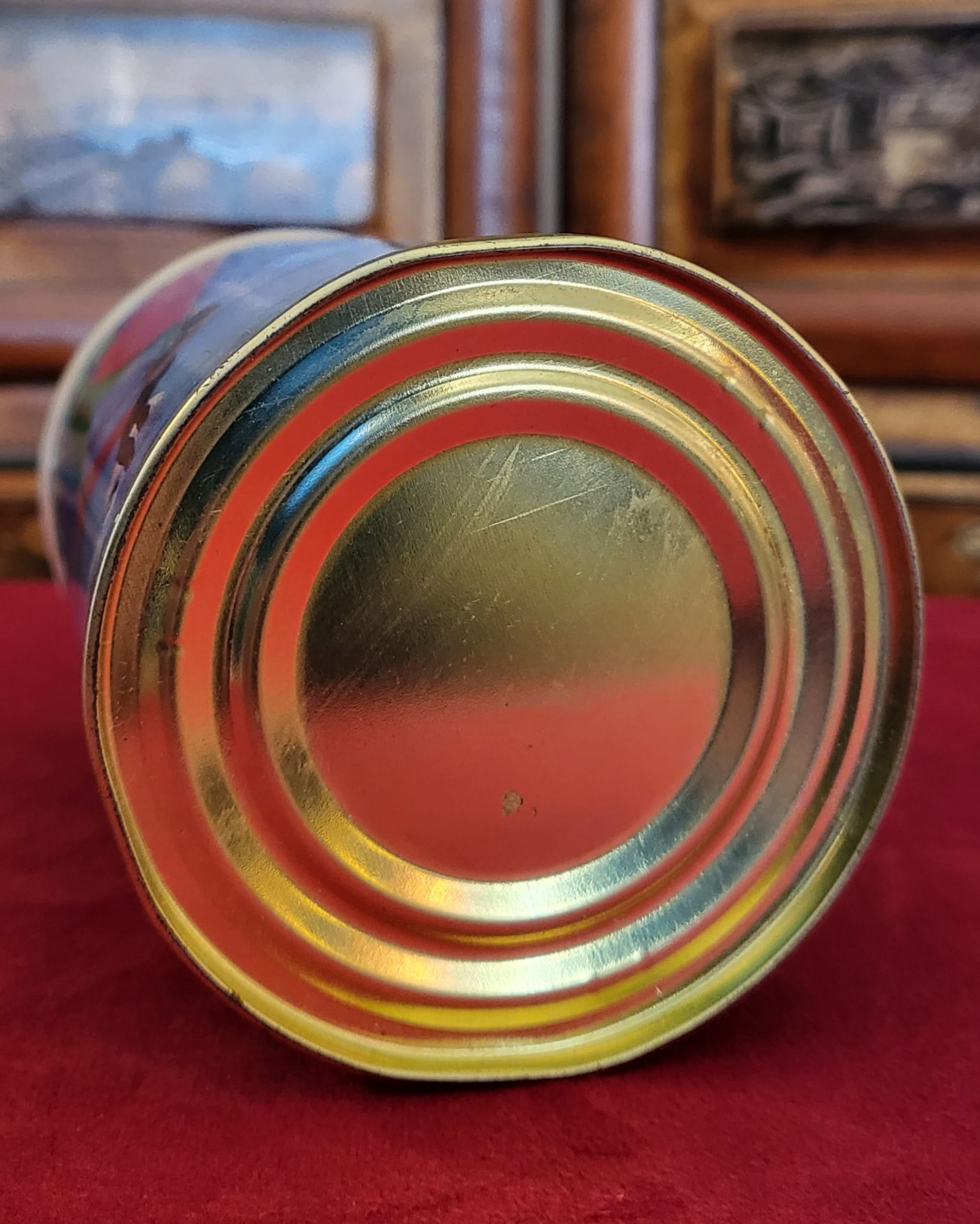 Vintage “Aire de Tarifa” Souvenir Can