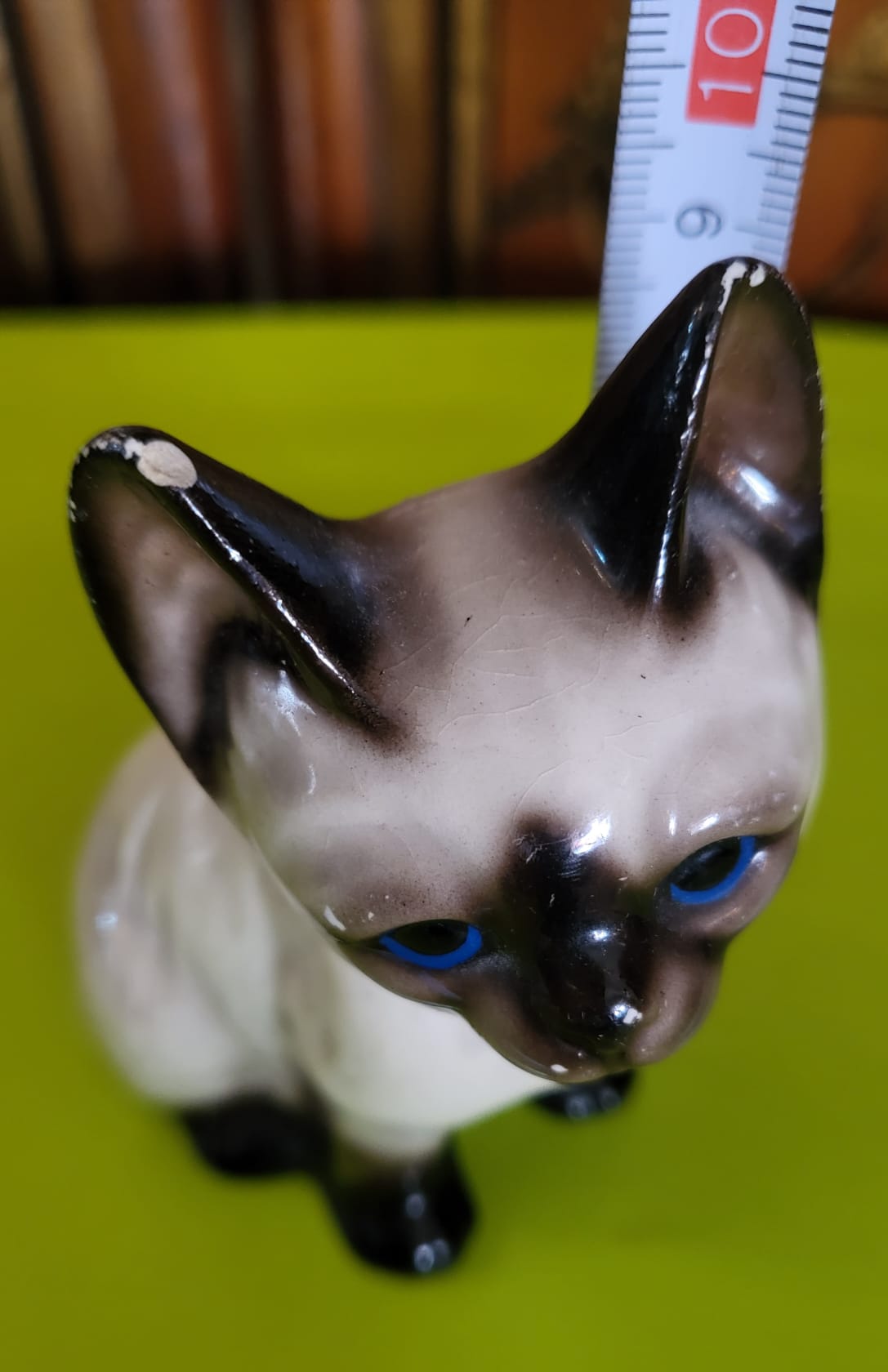 Vintage Ceramic Siamese Cat Figurine - circa 1960–70