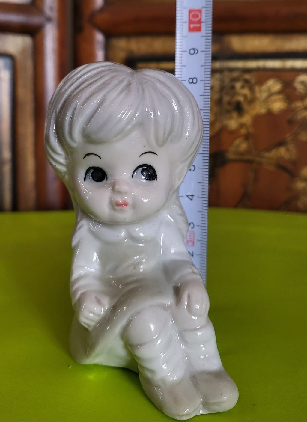 Vintage Ceramic Girl Figurine