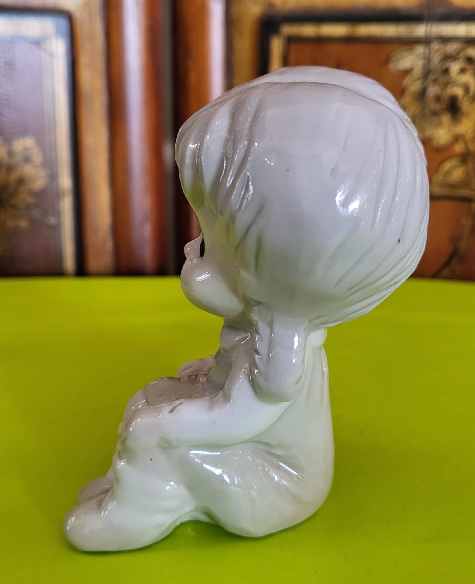 Vintage Ceramic Girl Figurine